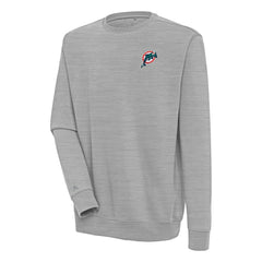 Adult Throwback Logo Victory Pullover Sweatshirt - Miami Dolphins