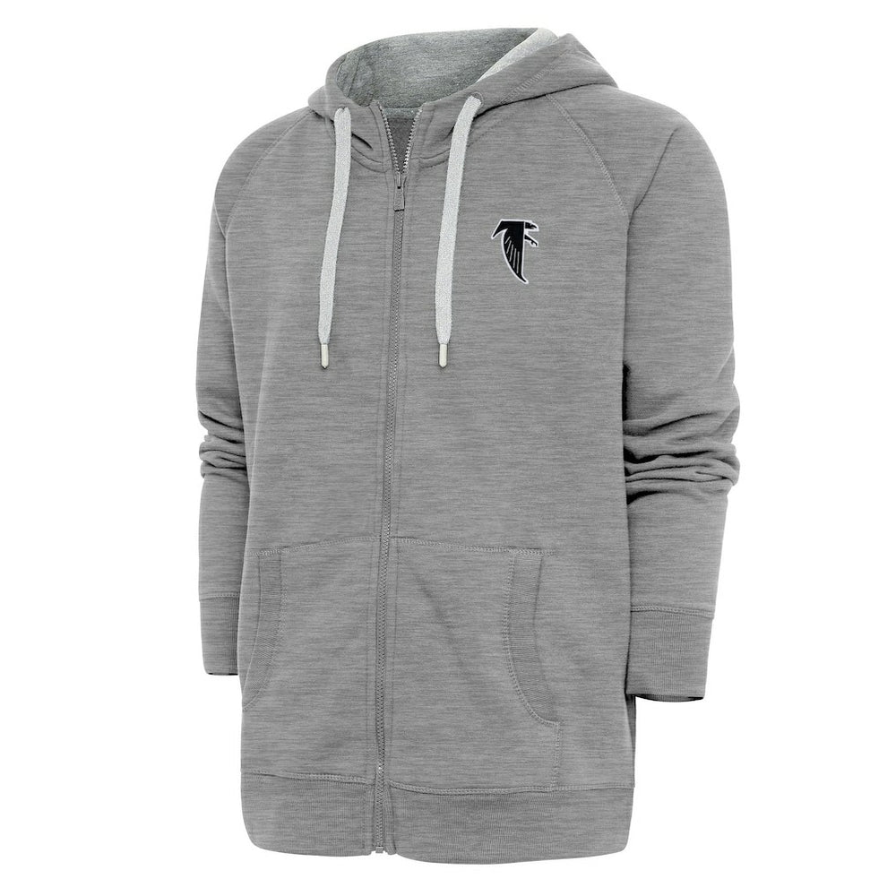 Adult Throwback Logo Victory Full-Zip Hoodie - Atlanta Falcons