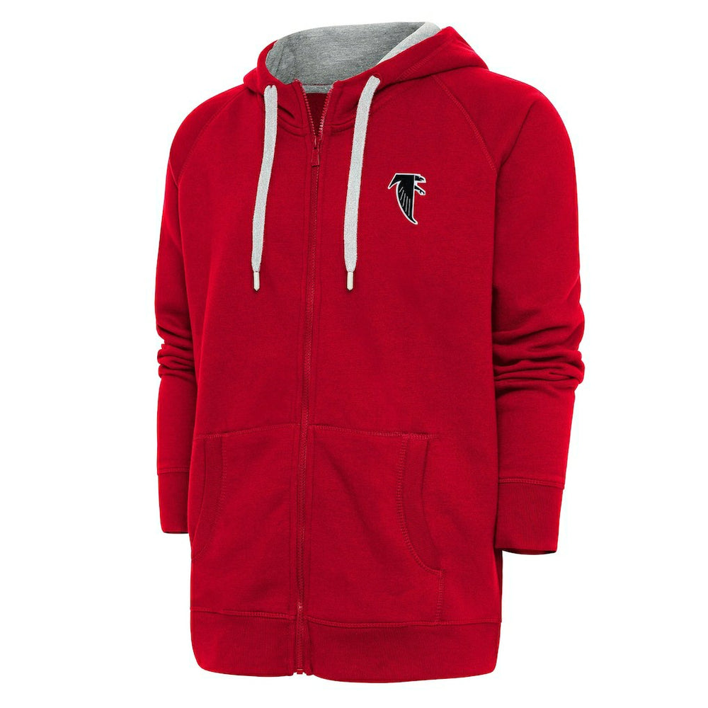 Adult Throwback Logo Victory Full-Zip Hoodie - Atlanta Falcons