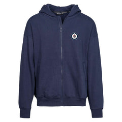 NHL Navy Winnipeg Jets Levelwear Uphill Insignia Full-Zip Hoodie