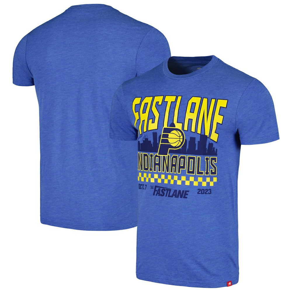 NBA Sportiqe Fastlane x Indiana Pacers Tri-Blend T-Shirt