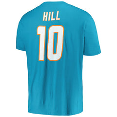 Tyreek Hill Big & Tall Player Name & Number T-Shirt - Miami Dolphins