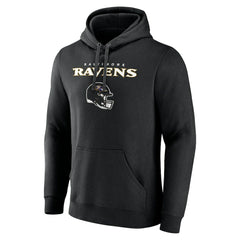 Zay Flowers Team Wordmark Player Name & Number Pullover Hoodie - Baltimore Ravens