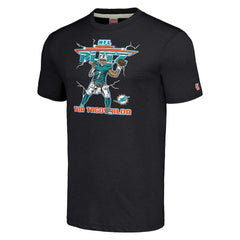 Tua Tagovailoa Homage Unisex NFL Blitz Player Tri-Blend T-Shirt - Miami Dolphins