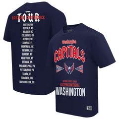 NHL Navy Washington Capitals Pro Standard City Tour T-Shirt
