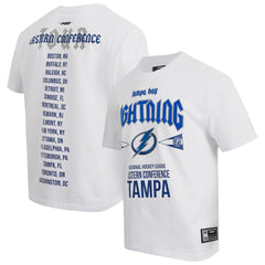 NHL White Tampa Bay Lightning Pro Standard City Tour T-Shirt