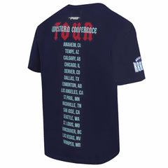 NHL Deep Sea Blue Seattle Kraken Pro Standard City Tour T-Shirt
