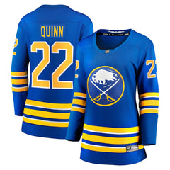 NHL Royal Jack Quinn Buffalo Sabres Fanatics Women's Home Breakaway Player Jersey