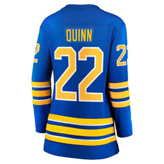 NHL Royal Jack Quinn Buffalo Sabres Fanatics Women's Home Breakaway Player Jersey