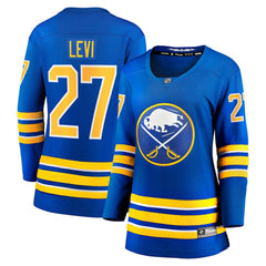 NHL Royal Devon Levi Buffalo Sabres Fanatics Women's Home Breakaway Player Jersey