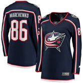 NHL Navy Kirill Marchenko Columbus Blue Jackets Fanatics Women's Home Breakaway Player Jersey