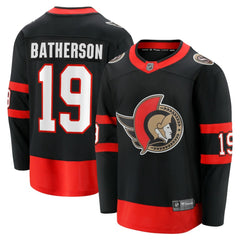 NHL Black Drake Batherson Ottawa Senators Fanatics Home Breakaway Jersey