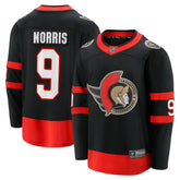 NHL Black Josh Norris Ottawa Senators Fanatics Home Breakaway Jersey