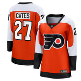 NHL Orange Noah Cates Philadelphia Flyers Fanatics Women's Home Breakaway Player Jersey