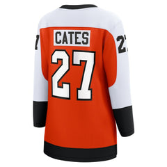 NHL Orange Noah Cates Philadelphia Flyers Fanatics Women's Home Breakaway Player Jersey
