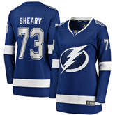NHL Blue Conor Sheary Tampa Bay Lightning Fanatics Women's Home Breakaway Player Jersey