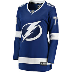 NHL Blue Conor Sheary Tampa Bay Lightning Fanatics Women's Home Breakaway Player Jersey