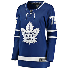 NHL Blue Ryan Reaves Toronto Maple Leafs Fanatics Women's Home Breakaway Player Jersey