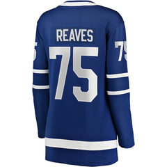 NHL Blue Ryan Reaves Toronto Maple Leafs Fanatics Women's Home Breakaway Player Jersey