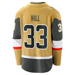 NHL Gold Adin Hill Vegas Golden Knights Fanatics Home Breakaway Jersey