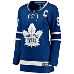 NHL Blue John Tavares Toronto Maple Leafs Fanatics Women's Home Breakaway Player Jersey