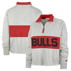 NBA Chicago Bulls '47 Women's Breakthrough Remi Quarter-Zip Jacket sale