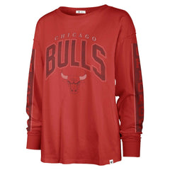 NBA Chicago Bulls '47 Women's Tomcat Long Sleeve T-Shirt sale