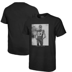Travis Kelce Majestic Threads Player Graphic Oversized T-Shirt - Kansas City Chiefs