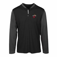 NBA Miami Heat Levelwear Spector Insignia Core Quarter-Zip Pullover Top