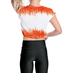 Certo Women's Cropped Framework T-Shirt - Cincinnati Bengals