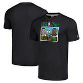 NBA Damian Lillard & Giannis Antetokounmpo Milwaukee Bucks Homage NBA Jam Tri-Blend T-Shirt
