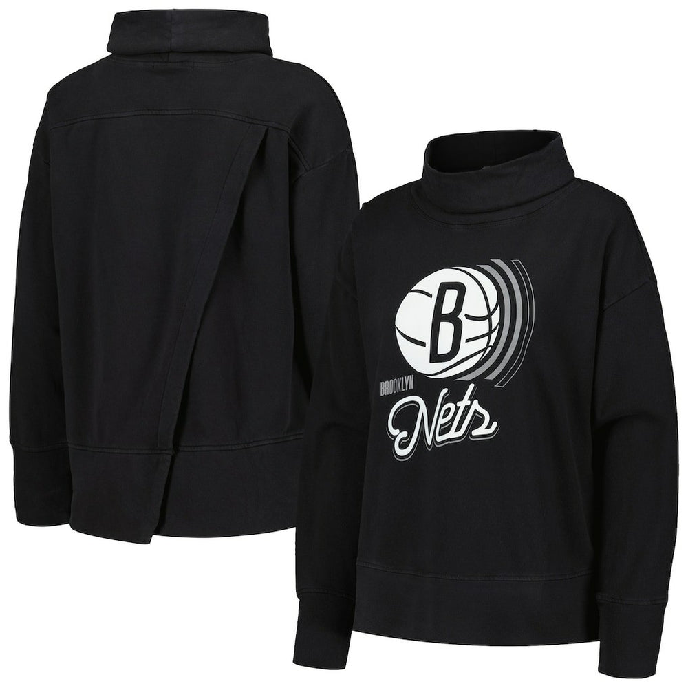 NBA Brooklyn Nets Levelwear Women's Sunset Pullover Sweatshirt