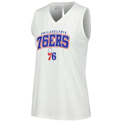 NBA Philadelphia 76ers Levelwear Women's Paisley Peekaboo Tank Top