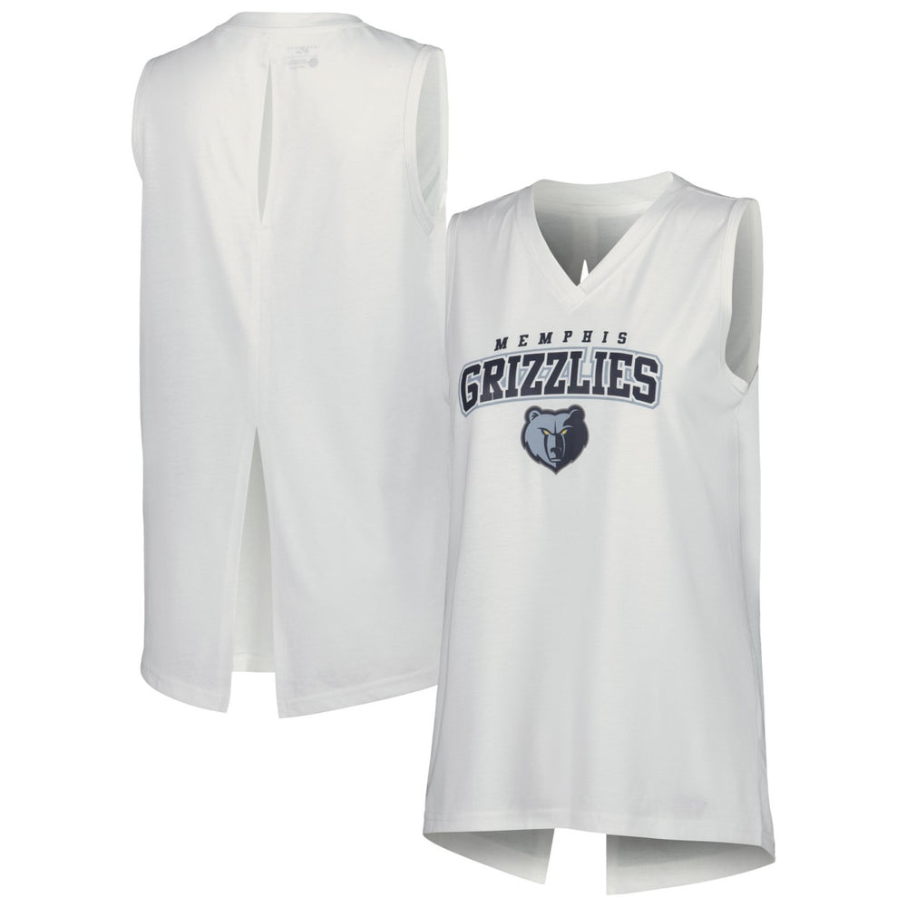 NBA Memphis Grizzlies Levelwear Women's Paisley Peekaboo Tank Top