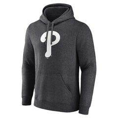 MLB Philadelphia Phillies Personalized Monochrome Name & Number Pullover Hoodie