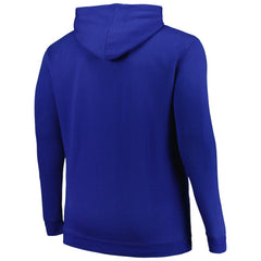 NHL Blue New York Rangers Profile Big & Tall Arch Over Logo Pullover Hoodie