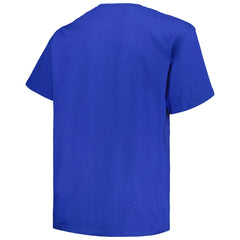 NHL Blue St. Louis Blues Profile Big & Tall Arch Over Logo T-Shirt