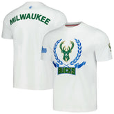 NBA Milwaukee Bucks FISLL Unisex Heritage Crest T-Shirt