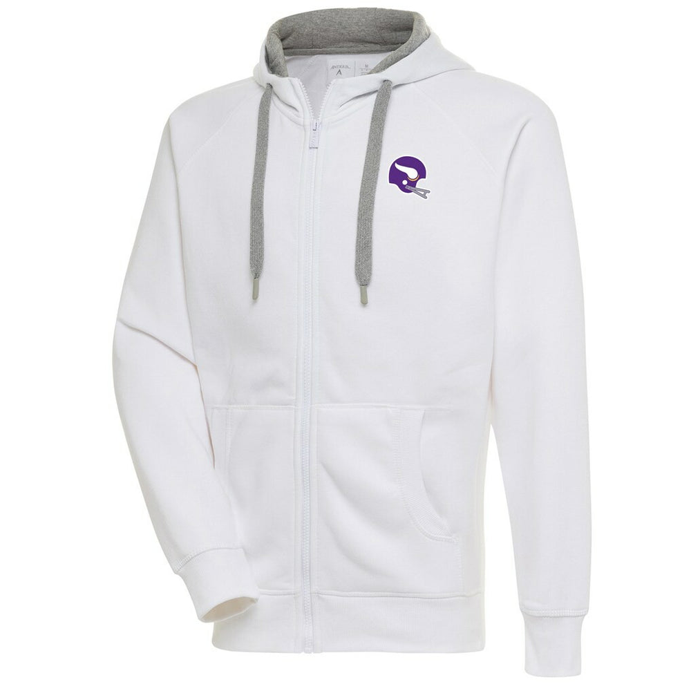 Antigua Victory Full-Zip Hoodie - Minnesota Vikings