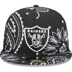 Paisley 59FIFTY Fitted Hat - Las Vegas Raiders