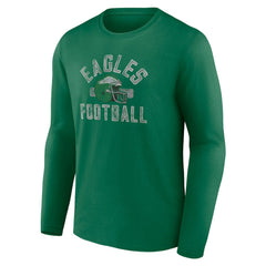 Gridiron Classics Retro Block Long Sleeve T-Shirt - Philadelphia Eagles