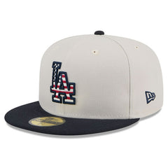 MLB Los Angeles Dodgers New Era 2024 Fourth of July 59FIFTY Fitted Hat