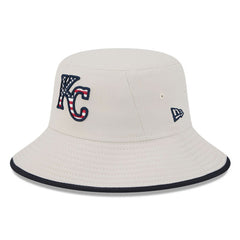 MLB Kansas City Royals New Era 2024 Fourth of July Bucket Hat