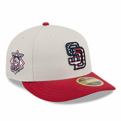 MLB San Diego Padres New Era 2024 Fourth of July Low Profile 59FIFTY Fitted Hat