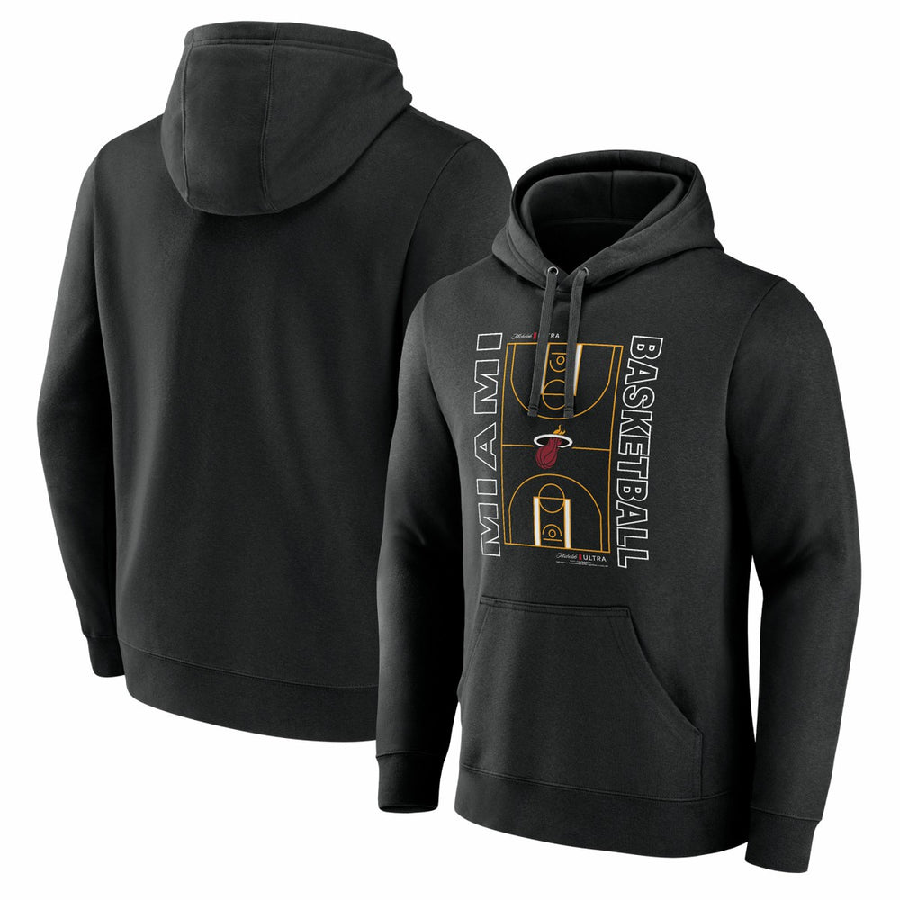NBA Miami Heat Michelob Ultra Full Court Pullover Hoodie - Black on sale