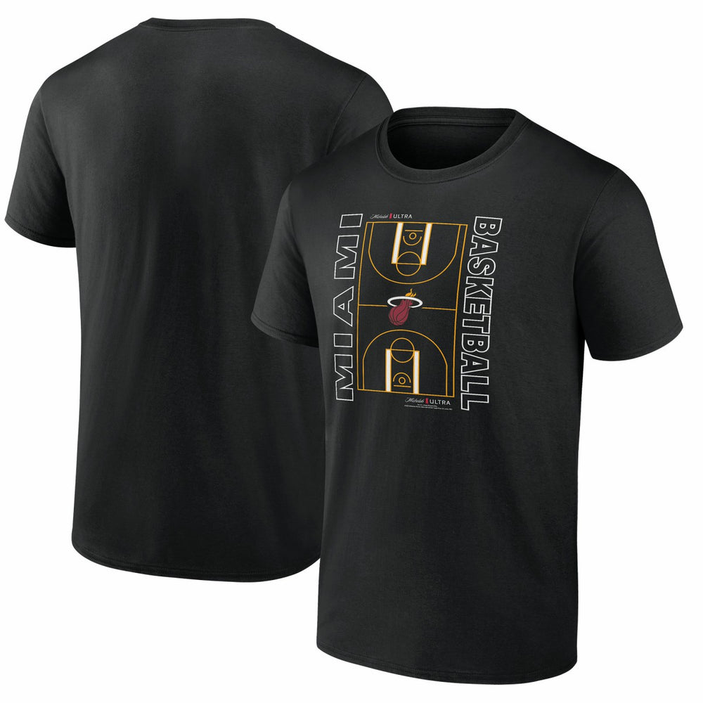 NBA Miami Heat Michelob Ultra Full Court T-Shirt - Black outlet