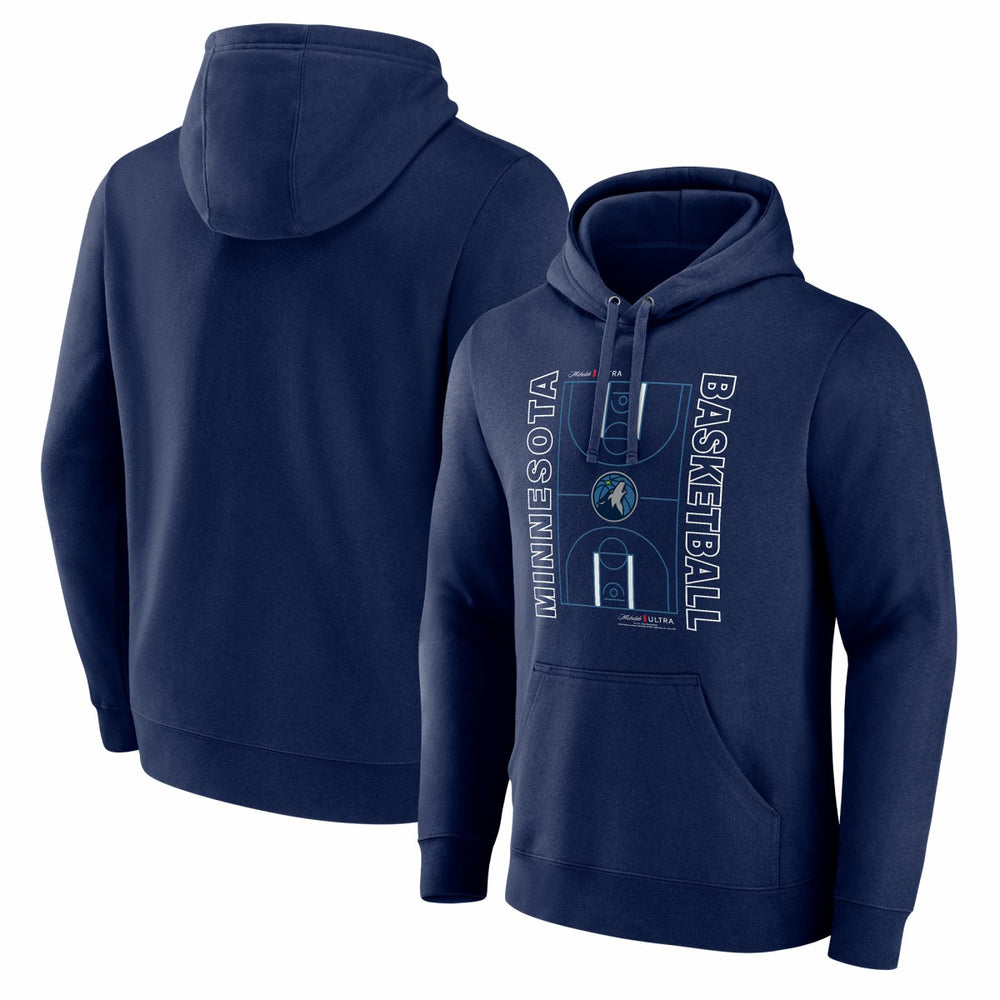 NBA Minnesota Timberwolves Michelob Ultra Full Court Pullover Hoodie - Navy shop