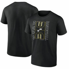 NBA Utah Jazz Michelob Ultra Full Court T-Shirt - Black for sale