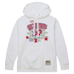 NBA Philadelphia 76ers x Tats Cru Hardwood Classics Brick Pullover Hoodie