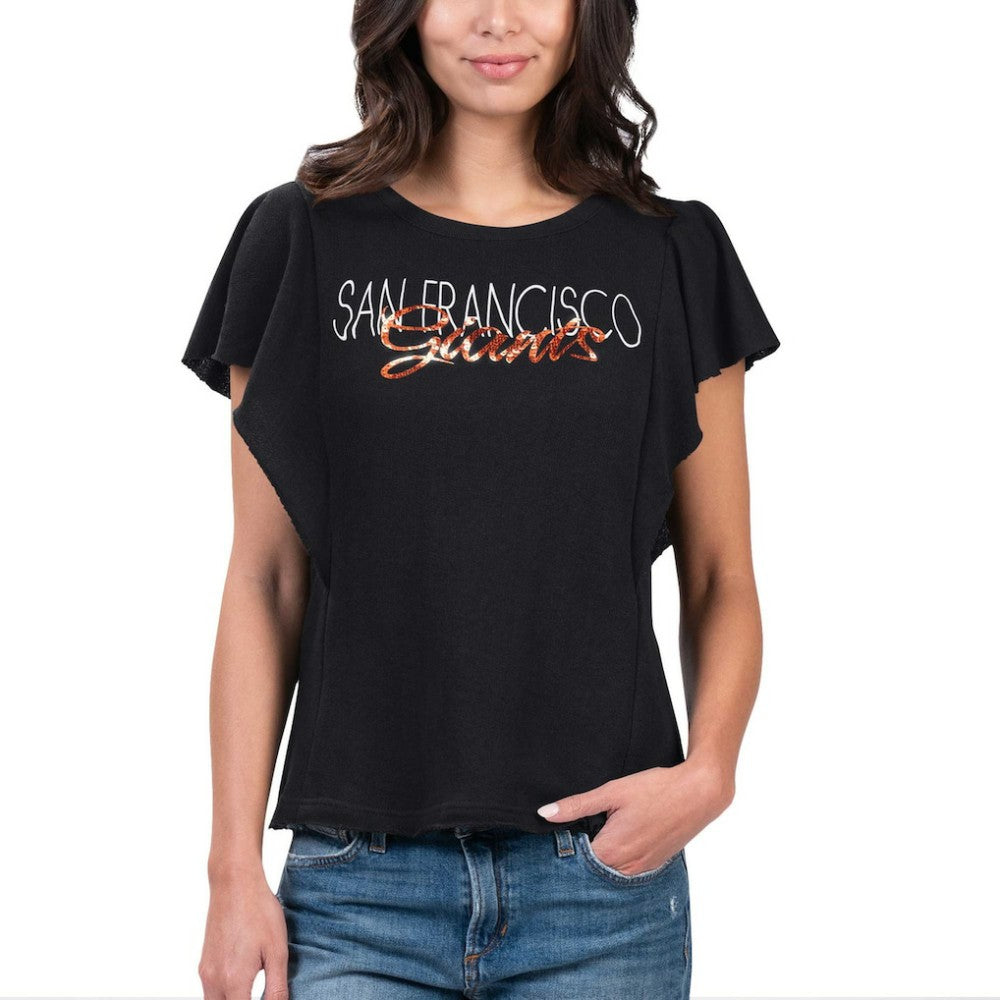 MLB San Francisco Giants G-III 4Her by Carl Banks Women's Crowd Wave T-Shirt